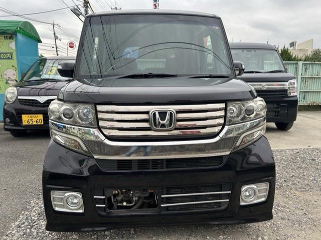 N-BOXカスタム G・Lパッケージ 両側電動スライドドア ワンセグナビ バックカメラ ローダウン HIDヘッドライト スマートキー ETC 16インチアルミホイール ベンチシート(35枚目)