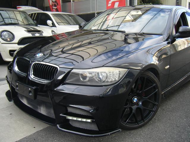 Bmw ３シリーズ ３２０ｉ フルカスタム車両 １９インチアルミ ローダウン 赤レザーシート ローダウン フルエアロ 72 8万円 平成年 08年 兵庫県 中古車 価格 Com