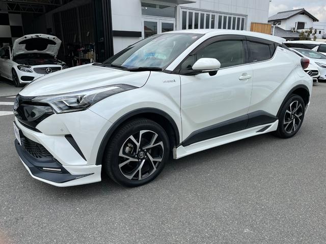 Ｃ－ＨＲ Ｇ　ＴＲＤエアロ　前席シートヒーター　フルセグ　アダプティブクルコン　クリアランスソナー　オートライト　オートハイビーム　Ｂカメラ　ブラインドスポットモニター　ＥＴＣ　純正ＳＤナビ　ミラーリング（9枚目）