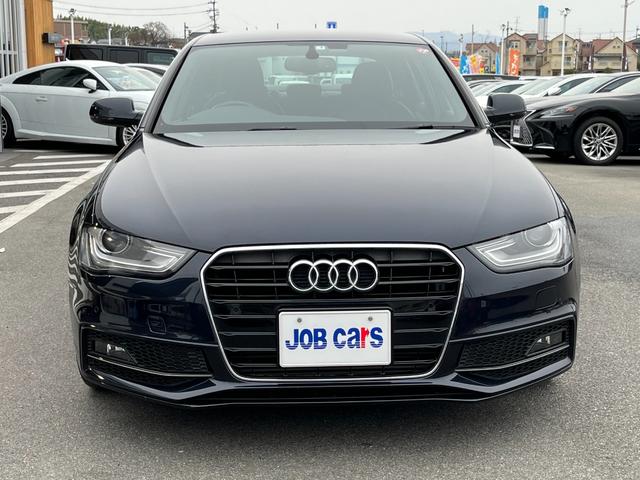 Ａ４ ２．０ＴＦＳＩ　２．０ＴＦＳＩ　Ｓラインパッケージ　禁煙車　Ｂカメラ　フロントシートヒーター　フルセグ　ＥＴＣ　パドルシフト　ＨＩＤ　オートライト　フロントパワーシート　ハーフレザーシート　ＨＤＤナビ　ＦＲソナー（2枚目）