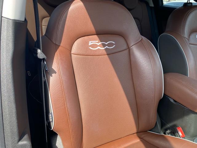 ５００Ｘ クロス　禁煙車　茶革Ｐシート　Ｂカメラ　前後ドラレコ　ＡｐｐｌｅＣａｒＰｌａｙ　ＥＴＣ　ＡＣＣ　Ｆシートヒーター　ＬＥＤ　レーンアシスト　ブラインドスポットモニター　リアクロスパスディテクション　Ｆ／Ｒフォグ（71枚目）