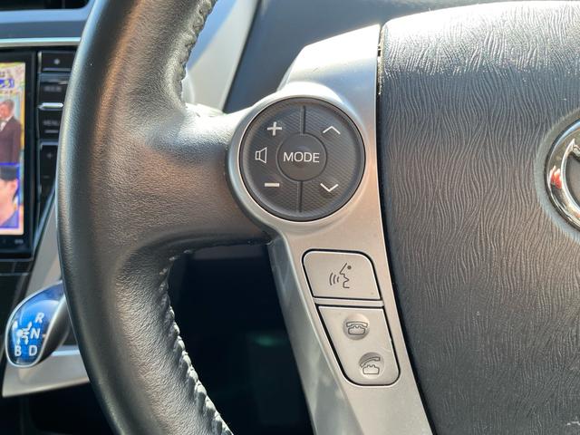 プリウスアルファ G ALPINEビッグX9インチナビ フルセグ AppleCarPlay バックカメラ ハーフレザーシート ETC パワーシート クルーズコントロール LEDヘッドランプ フロントフォグランプ(21枚目)