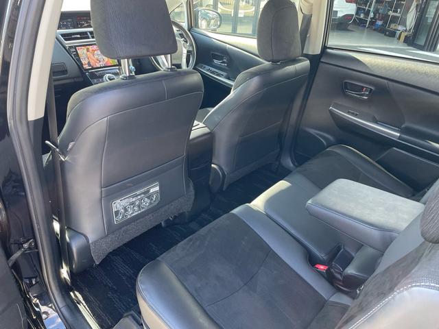 プリウスアルファ G ALPINEビッグX9インチナビ フルセグ AppleCarPlay バックカメラ ハーフレザーシート ETC パワーシート クルーズコントロール LEDヘッドランプ フロントフォグランプ(34枚目)