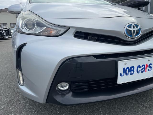 プリウスアルファ S 7人乗り LEDヘッドランプセット Bカメラ 禁煙車 純正ETC Kenwoodメモリーナビ ワンセグTV ステアリングリモコン スマートエントリーシステム プッシュスタート ドラレコ オートライト(42枚目)