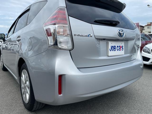 プリウスアルファ S 7人乗り LEDヘッドランプセット Bカメラ 禁煙車 純正ETC Kenwoodメモリーナビ ワンセグTV ステアリングリモコン スマートエントリーシステム プッシュスタート ドラレコ オートライト(50枚目)