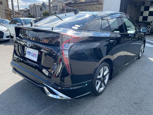 プリウス Aツーリングセレクション 全塗装 セーフティセンスPKG ナビ TV クリアランスソナー ブラインドスポットモニター ETC シートヒーター HUD レーダークルコン E/Gスターター エアロ クールグレー内装 Bカメラ(5枚目)