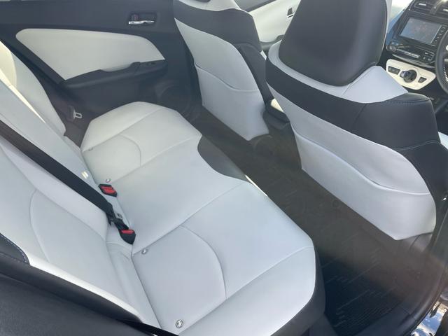 プリウス Aツーリングセレクション 全塗装 セーフティセンスPKG ナビ TV クリアランスソナー ブラインドスポットモニター ETC シートヒーター HUD レーダークルコン E/Gスターター エアロ クールグレー内装 Bカメラ(29枚目)