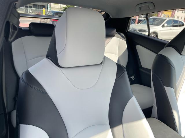 プリウス Aツーリングセレクション 全塗装 セーフティセンスPKG ナビ TV クリアランスソナー ブラインドスポットモニター ETC シートヒーター HUD レーダークルコン E/Gスターター エアロ クールグレー内装 Bカメラ(65枚目)