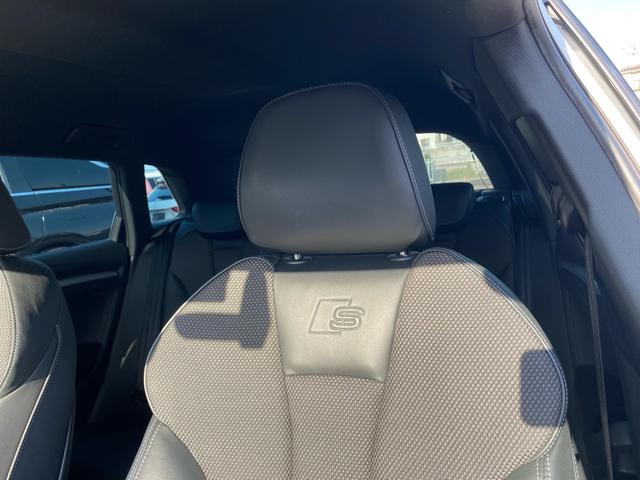 A3 スポーツバック30TFSIスポシグネチエデSラインP バーチャルコックピット ハーフレザーシート 禁煙車 ETC2.0 前後ドラレコ バックカメラ パワーシート シートヒーター 純正ナビ TV CarPlay ACC LEDヘッドランプ レーンアシスト(72枚目)