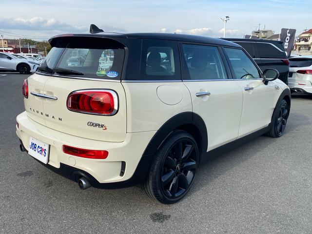 MINI クーパーS クラブマン ハーフレザーシート 禁煙車 純正ナビ ミラーETC ドラレコ シートヒーター リアビューカメラ パークディスタンスコントロール バックカメラ ACC LEDヘッドランプ インテリジェントセーフティ(5枚目)