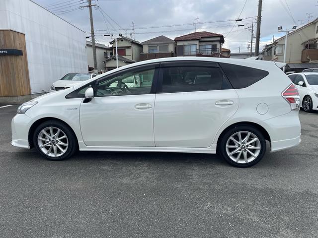 プリウスアルファ Ｓツーリングセレクション　モデリスタエアロ　禁煙車　アルパインナビ　フルセグ　ドラレコ　ビルトインＥＴＣ　バックカメラ　バックガイド　レーダー探知機　ＬＥＤヘッドライト　盗難防止システム　フォグランプ　寒冷地仕様（8枚目）