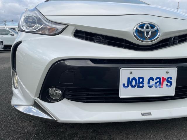 プリウスアルファ Ｓツーリングセレクション　モデリスタエアロ　禁煙車　アルパインナビ　フルセグ　ドラレコ　ビルトインＥＴＣ　バックカメラ　バックガイド　レーダー探知機　ＬＥＤヘッドライト　盗難防止システム　フォグランプ　寒冷地仕様（36枚目）