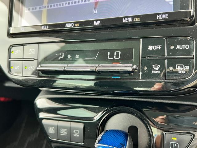 プリウス Ａプレミアム　後期型　衝突軽減ブレーキ　全方位カメラ　９型ナビＴＶ　Ｂｌｕｅｔｏｏｔｈ　ＥＴＣ２．０　黒革シート　シートヒーター　エアシート　パワーシート　ＨＵＤ　レーンアシスト　オートハイビーム　保証付（51枚目）