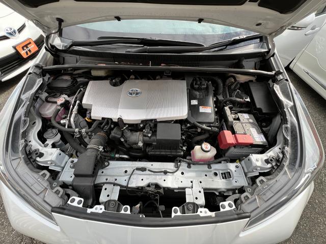 プリウス S 後期型 衝突軽減ブレーキ TV ナビ バックカメラ Bluetooth ETC スマートキー レーンアシスト オートハイビーム クルーズコントロール 保証付(77枚目)