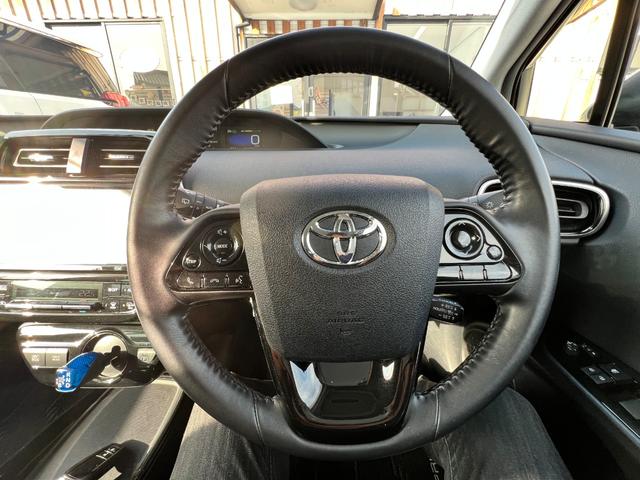 プリウス A 後期型 衝突軽減ブレーキ 9型TVナビ バックカメラ Bluetooth ETC ドライブレコーダー スマートキー レーンアシスト オートハイビーム クルーズコントロール 保証付(39枚目)