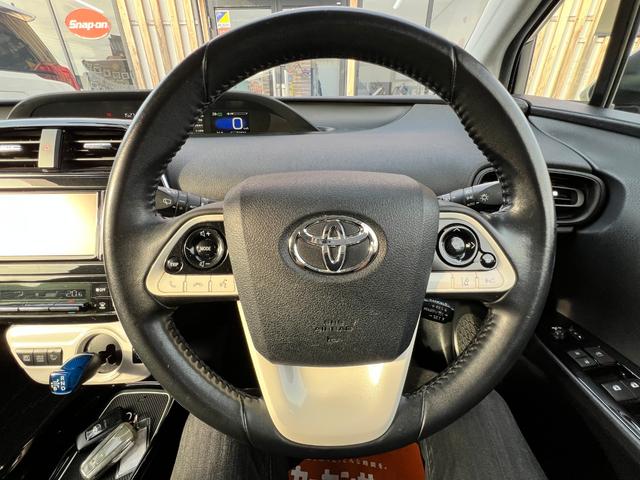 プリウス Sセーフティプラス 衝突軽減ブレーキ ナビ TV バックカメラ Bluetooth ETC ドライブレコーダー スマートキー レーンアシスト オートハイビーム 保証付(40枚目)