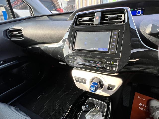 プリウス Sセーフティプラス 衝突軽減ブレーキ ナビ TV バックカメラ Bluetooth ETC ドライブレコーダー スマートキー レーンアシスト オートハイビーム 保証付(50枚目)