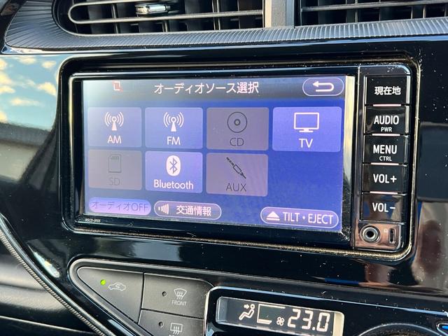 アクア S 後期型 衝突軽減ブレーキ TV ナビ Bluetooth バックカメラ ETC 電動格納ミラー 保証付(55枚目)