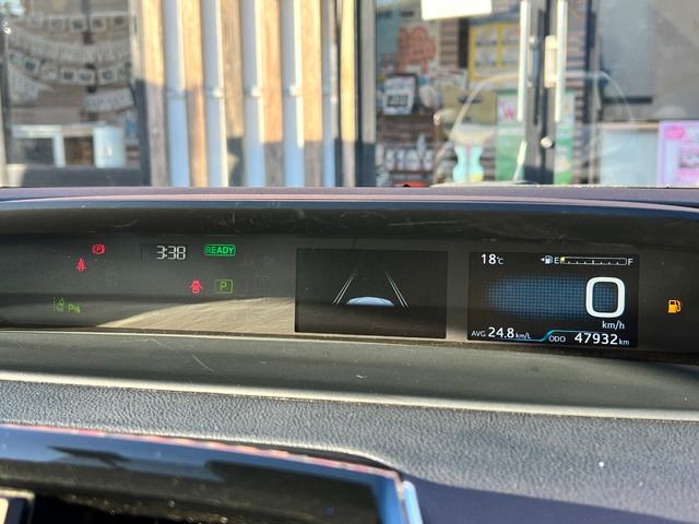 プリウス S 後期型 衝突軽減ブレーキ ナビ TV バックカメラ Bluetooth ETC ドライブレコーダ― クルーズコントロール レーンアシスト オートハイビーム 保証付(58枚目)