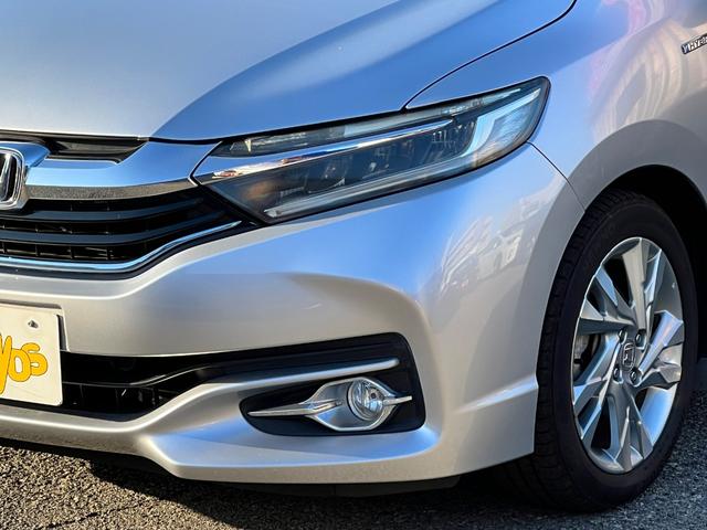 シャトル ハイブリッドZ 衝突軽減ブレーキ TV ナビ ETC バックカメラ Bluetooth LEDヘッドライト フォグライト クルーズコントロール シートヒーター 純正アルミホイール 保証付(12枚目)