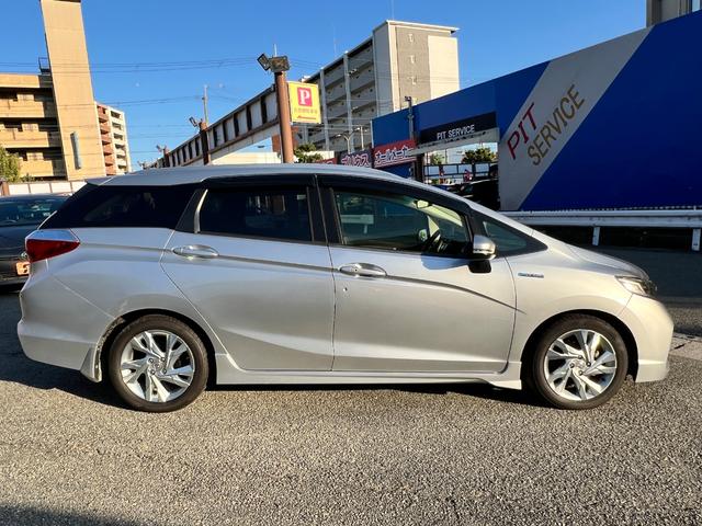 シャトル ハイブリッドZ 衝突軽減ブレーキ TV ナビ ETC バックカメラ Bluetooth LEDヘッドライト フォグライト クルーズコントロール シートヒーター 純正アルミホイール 保証付(16枚目)