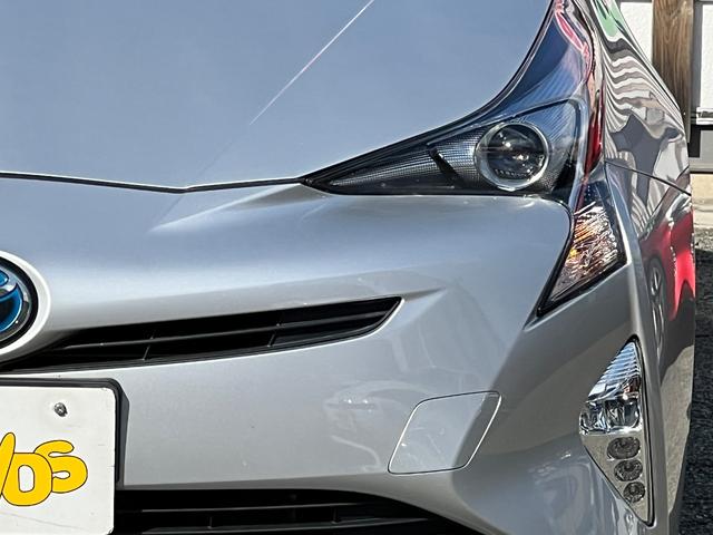 プリウス Sツーリングセレクション 衝突軽減ブレーキ 純正17インチアルミホイール 9型ナビTV バックカメラ Bluetooth ETC 黒革シート シートヒーター クルーズコントロール オートハイビーム 保証付(7枚目)