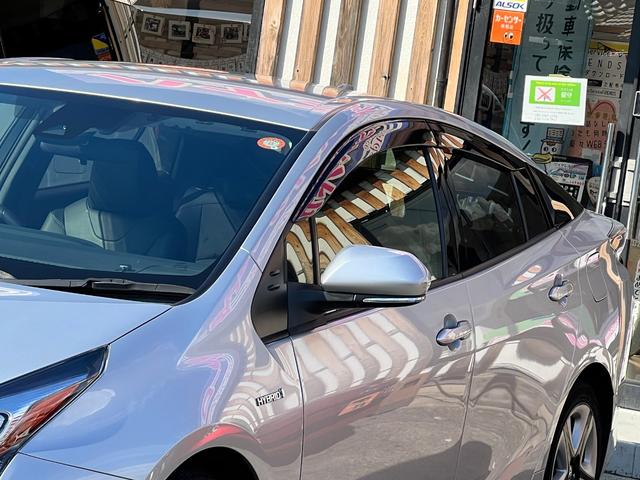 プリウス Sツーリングセレクション 衝突軽減ブレーキ 純正17インチアルミホイール 9型ナビTV バックカメラ Bluetooth ETC 黒革シート シートヒーター クルーズコントロール オートハイビーム 保証付(13枚目)