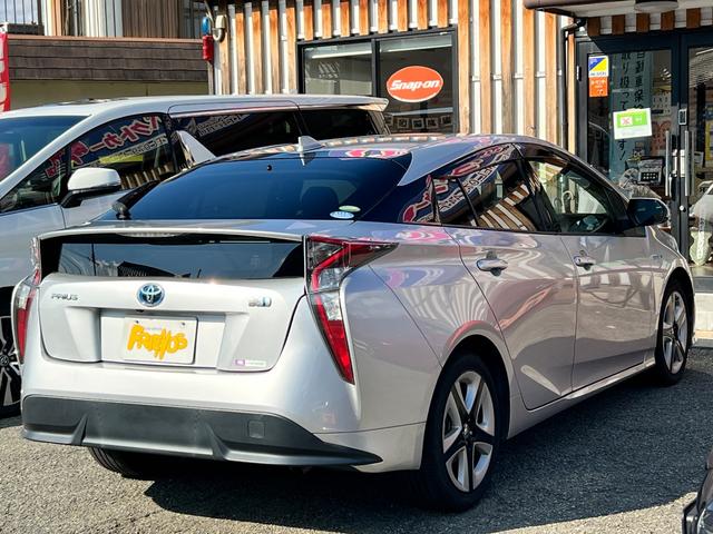 プリウス Sツーリングセレクション 衝突軽減ブレーキ 純正17インチアルミホイール 9型ナビTV バックカメラ Bluetooth ETC 黒革シート シートヒーター クルーズコントロール オートハイビーム 保証付(34枚目)