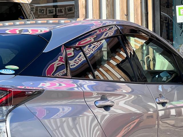 プリウス Sツーリングセレクション 衝突軽減ブレーキ 純正17インチアルミホイール 9型ナビTV バックカメラ Bluetooth ETC 黒革シート シートヒーター クルーズコントロール オートハイビーム 保証付(37枚目)