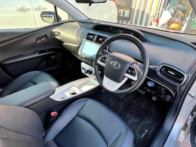 プリウス Sツーリングセレクション 衝突軽減ブレーキ 純正17インチアルミホイール 9型ナビTV バックカメラ Bluetooth ETC 黒革シート シートヒーター クルーズコントロール オートハイビーム 保証付(38枚目)