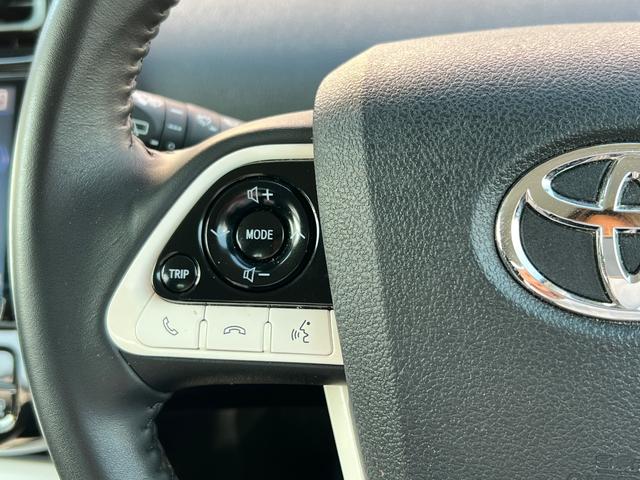 プリウス Sツーリングセレクション 衝突軽減ブレーキ 純正17インチアルミホイール 9型ナビTV バックカメラ Bluetooth ETC 黒革シート シートヒーター クルーズコントロール オートハイビーム 保証付(40枚目)