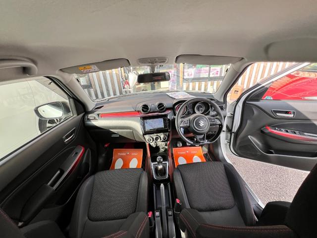 スイフトスポーツ ベースグレード　６速ＭＴ　ターボ　ＴＶ　ナビ　Ｂｌｕｅｔｏｏｔｈ　ＥＴＣ　スマートキー　クルーズコントロール　シートヒーター　保証付（67枚目）