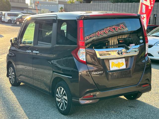 ルーミー カスタムＧ　Ｓ　両側電動スライドドア　衝突軽減ブレーキ　ＴＶ　ナビ　バックカメラ　Ｂｌｕｅｔｏｏｔｈ　ドライブレコーダー　ＥＴＣ　ＬＥＤヘッドライト　ＡＡＣ　純正アルミホイール　保証付（35枚目）