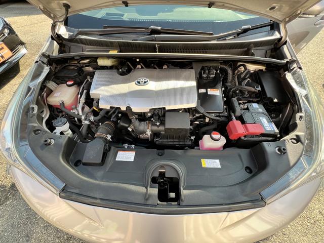 プリウス Ａ　衝突軽減ブレーキ　ＴＶ　ナビ　バックカメラ　Ｂｌｕｅｔｏｏｔｈ　ＥＴＣ　ドライブレコーダー　スマートキー　レーンアシスト　ＨＵＤ　オートハイビーム　クルーズコントロール　保証付（80枚目）