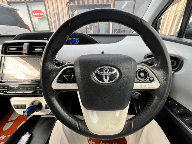 プリウス Ｓ　衝突軽減ブレーキ　９型ナビＴＶ　バックカメラ　Ｂｌｕｅｔｏｏｔｈ　ＥＴＣ　ドライブレコーダー　クルーズコントロール　オートハイビーム　保証付（40枚目）