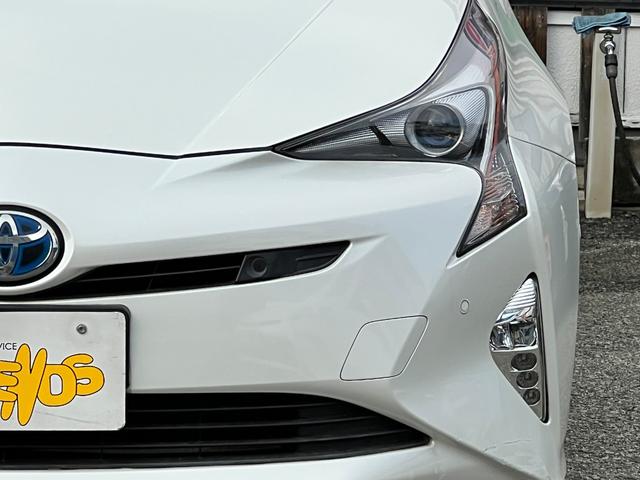 プリウス Ａプレミアム　衝突軽減ブレーキ　９型ナビＴＶ　バックカメラ　Ｂｌｕｅｔｏｏｔｈ　ＥＴＣ　黒革シート　シートヒーター　クルーズコントロール　ＨＵＤ　オートハイビーム　保証付（8枚目）