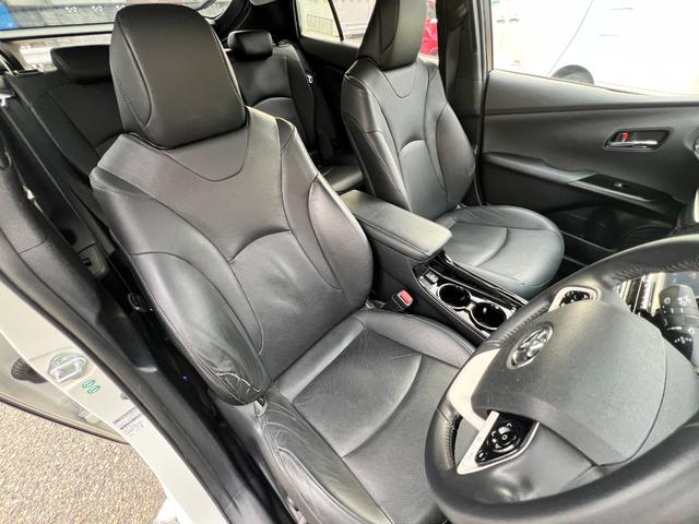 プリウス Ａプレミアム　衝突軽減ブレーキ　９型ナビＴＶ　バックカメラ　Ｂｌｕｅｔｏｏｔｈ　ＥＴＣ　黒革シート　シートヒーター　クルーズコントロール　ＨＵＤ　オートハイビーム　保証付（57枚目）