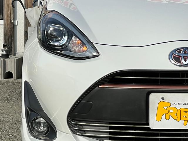 アクア Ｇ　後期型　モデリスタエアロ　衝突軽減ブレーキ　ＴＶ　ナビ　Ｂｌｕｅｔｏｏｔｈ　バックカメラ　ＥＴＣ　電動格納ミラー　スマートキー　クルーズコントロール　社外アルミホイール　シートカバー　保証付（8枚目）