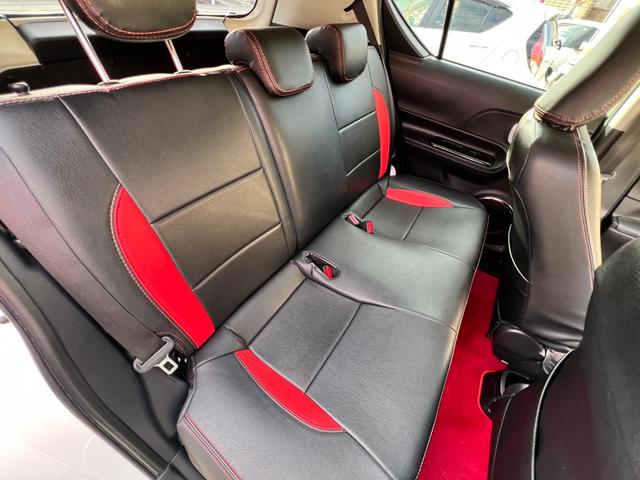 アクア Ｇ　後期型　モデリスタエアロ　衝突軽減ブレーキ　ＴＶ　ナビ　Ｂｌｕｅｔｏｏｔｈ　バックカメラ　ＥＴＣ　電動格納ミラー　スマートキー　クルーズコントロール　社外アルミホイール　シートカバー　保証付（57枚目）