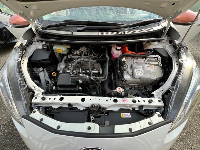 アクア Ｇ　後期型　モデリスタエアロ　衝突軽減ブレーキ　ＴＶ　ナビ　Ｂｌｕｅｔｏｏｔｈ　バックカメラ　ＥＴＣ　電動格納ミラー　スマートキー　クルーズコントロール　社外アルミホイール　シートカバー　保証付（74枚目）