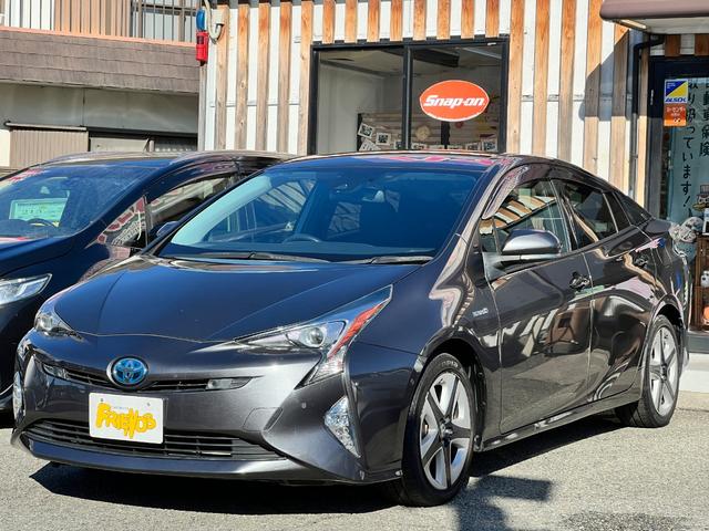 プリウス Aプレミアム ツーリングセレクション 衝突軽減ブレーキ 純正17インチアルミホイール 9型ナビTV バックカメラ Bluetooth ETC 黒革シート シートヒーター クルーズコントロール オートハイビーム 保証付(11枚目)