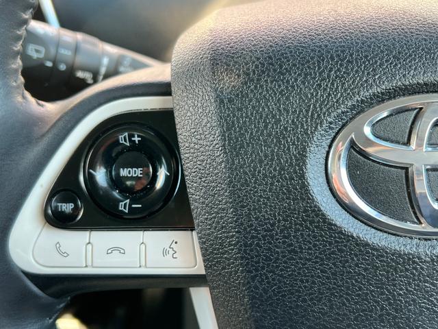 プリウス Aプレミアム ツーリングセレクション 衝突軽減ブレーキ 純正17インチアルミホイール 9型ナビTV バックカメラ Bluetooth ETC 黒革シート シートヒーター クルーズコントロール オートハイビーム 保証付(36枚目)