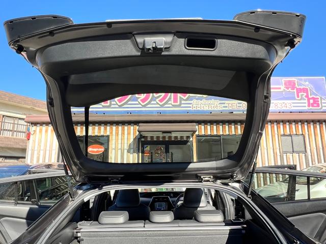 プリウス Aプレミアム ツーリングセレクション 衝突軽減ブレーキ 純正17インチアルミホイール 9型ナビTV バックカメラ Bluetooth ETC 黒革シート シートヒーター クルーズコントロール オートハイビーム 保証付(72枚目)