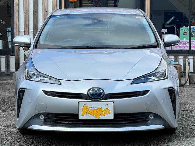 プリウス Aプレミアム 後期型 衝突軽減ブレーキ 9型ナビTV バックカメラ Bluetooth ETC ドライブレコーダー 黒革シート シートヒーター シートエアコン クルーズコントロール 純正AW 保証付(6枚目)