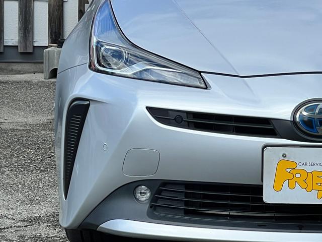 プリウス Aプレミアム 後期型 衝突軽減ブレーキ 9型ナビTV バックカメラ Bluetooth ETC ドライブレコーダー 黒革シート シートヒーター シートエアコン クルーズコントロール 純正AW 保証付(7枚目)