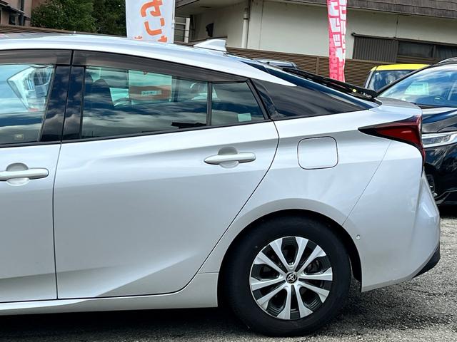 プリウス Aプレミアム 後期型 衝突軽減ブレーキ 9型ナビTV バックカメラ Bluetooth ETC ドライブレコーダー 黒革シート シートヒーター シートエアコン クルーズコントロール 純正AW 保証付(23枚目)