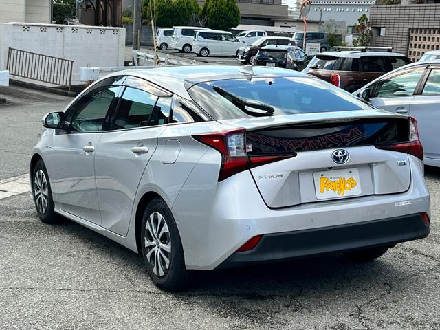 プリウス Aプレミアム 後期型 衝突軽減ブレーキ 9型ナビTV バックカメラ Bluetooth ETC ドライブレコーダー 黒革シート シートヒーター シートエアコン クルーズコントロール 純正AW 保証付(35枚目)