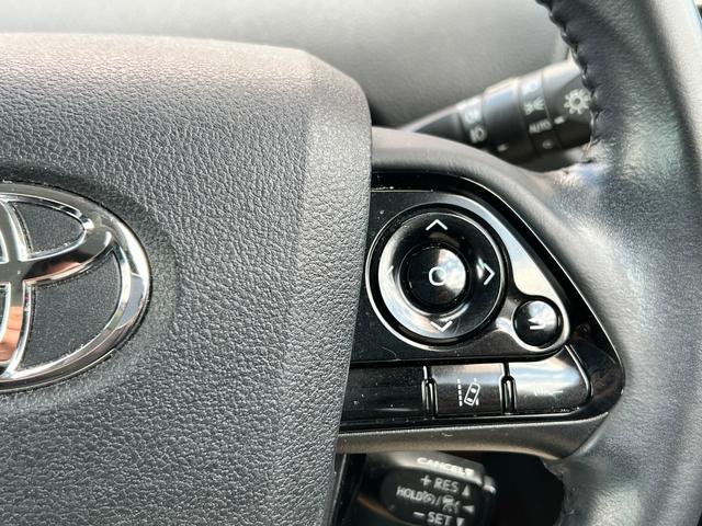 プリウス Aプレミアム 後期型 衝突軽減ブレーキ 9型ナビTV バックカメラ Bluetooth ETC ドライブレコーダー 黒革シート シートヒーター シートエアコン クルーズコントロール 純正AW 保証付(41枚目)