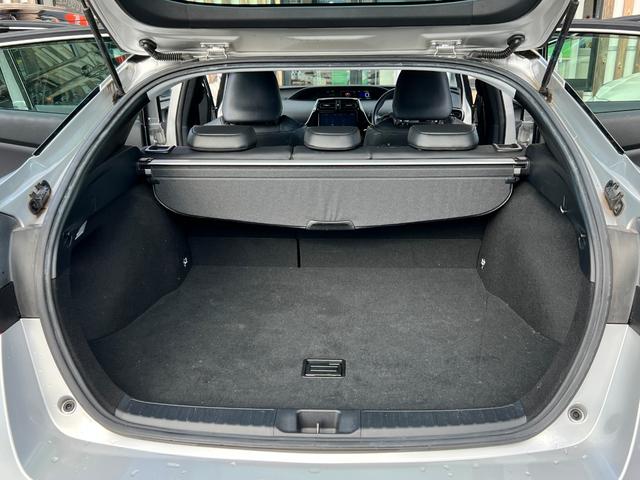 プリウス Aプレミアム 後期型 衝突軽減ブレーキ 9型ナビTV バックカメラ Bluetooth ETC ドライブレコーダー 黒革シート シートヒーター シートエアコン クルーズコントロール 純正AW 保証付(72枚目)