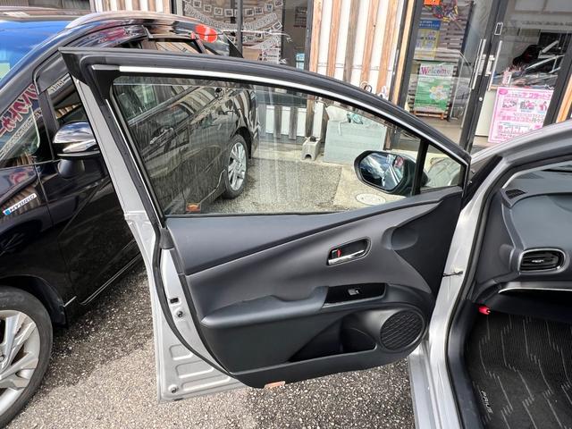 プリウス Aプレミアム 後期型 衝突軽減ブレーキ 9型ナビTV バックカメラ Bluetooth ETC ドライブレコーダー 黒革シート シートヒーター シートエアコン クルーズコントロール 純正AW 保証付(76枚目)